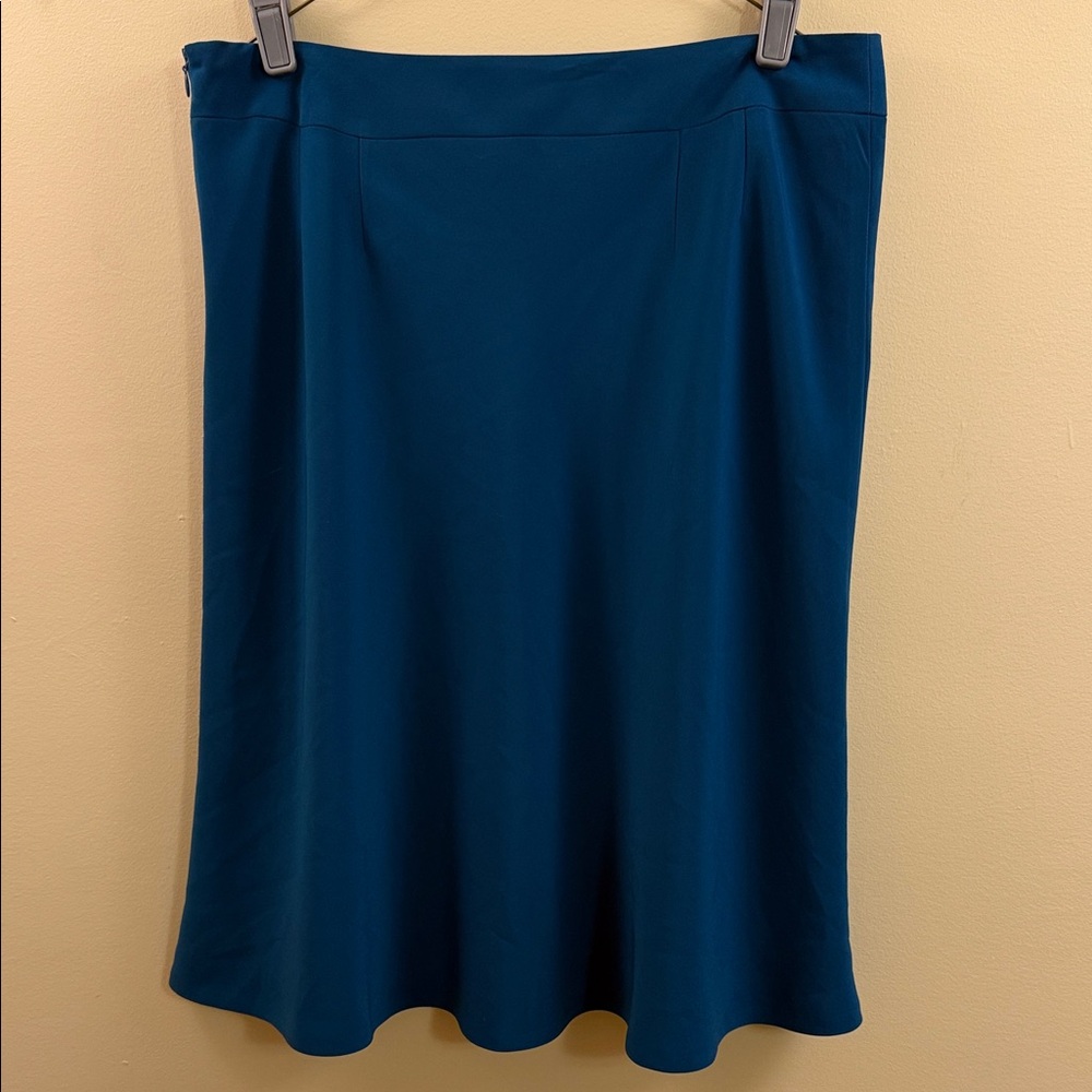 Chic Teal Midi Skirt for Women